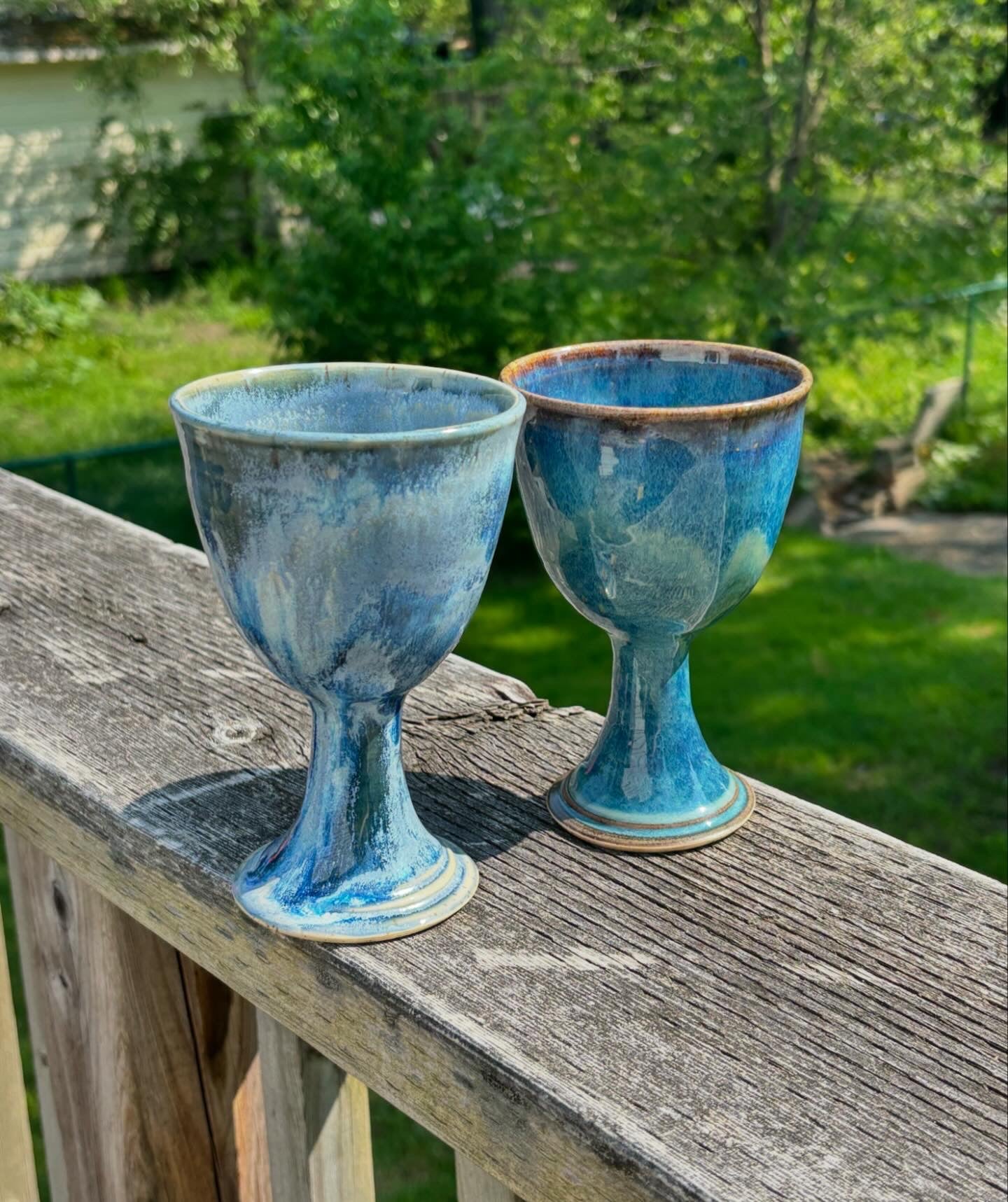 Georgian Winter Wine Goblet