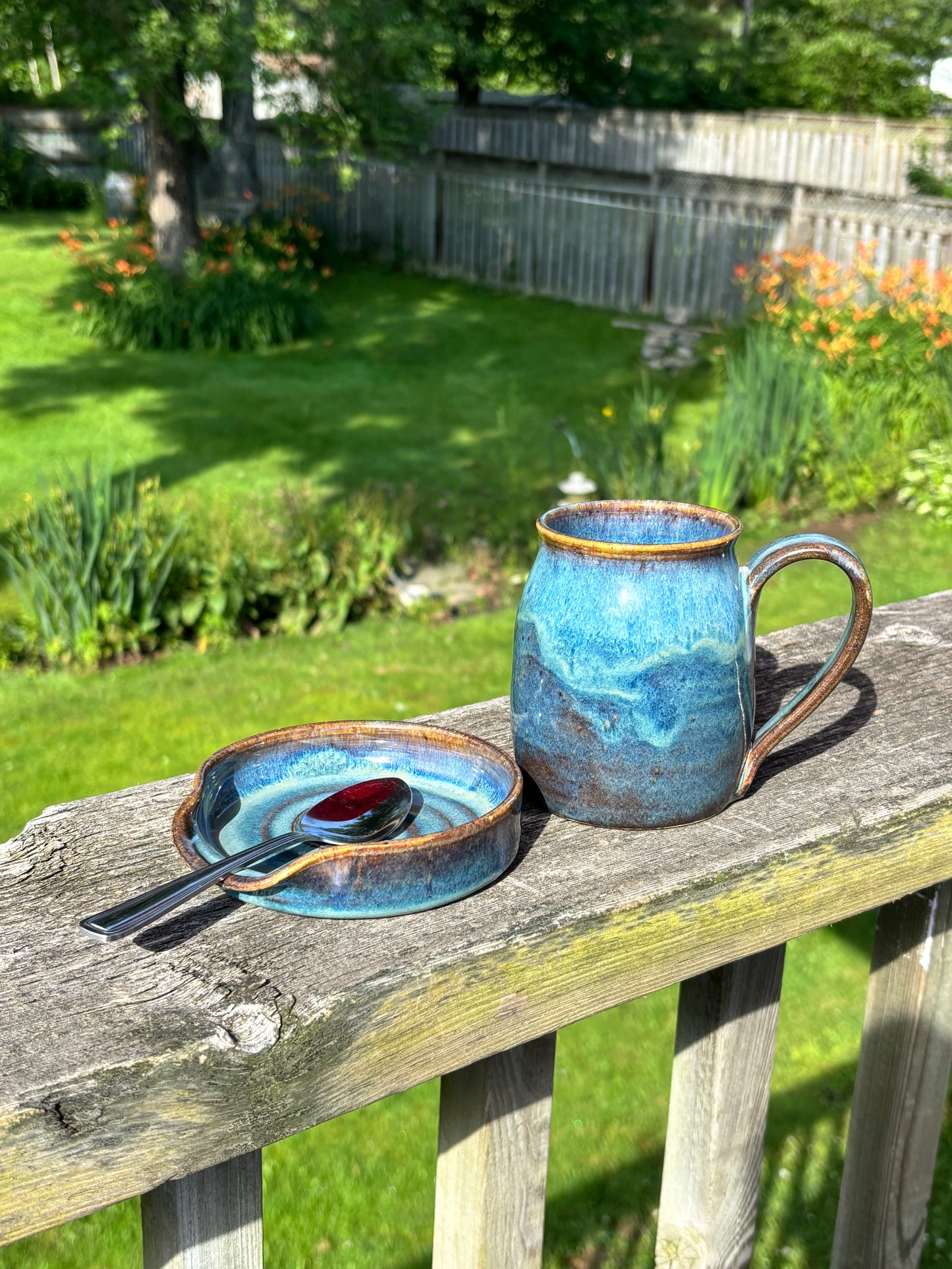 Deep Blue Galaxy Coffee Mug
