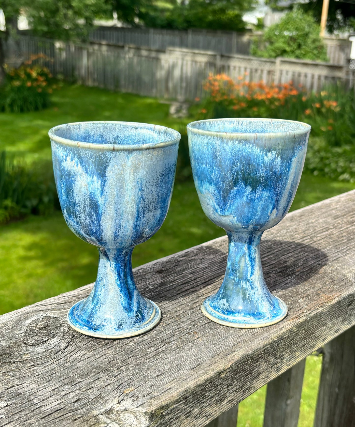 Georgian Winter Wine Goblet