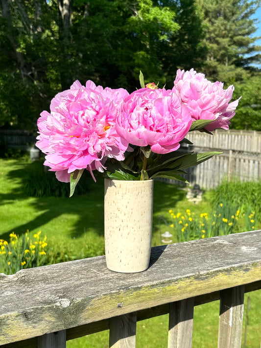 Vanilla Bean Flower Vase