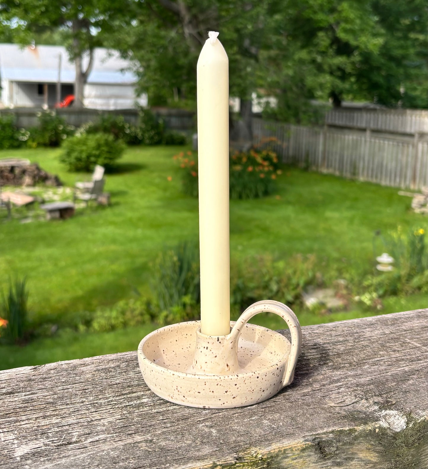 Vanilla Bean Candlestick Holders