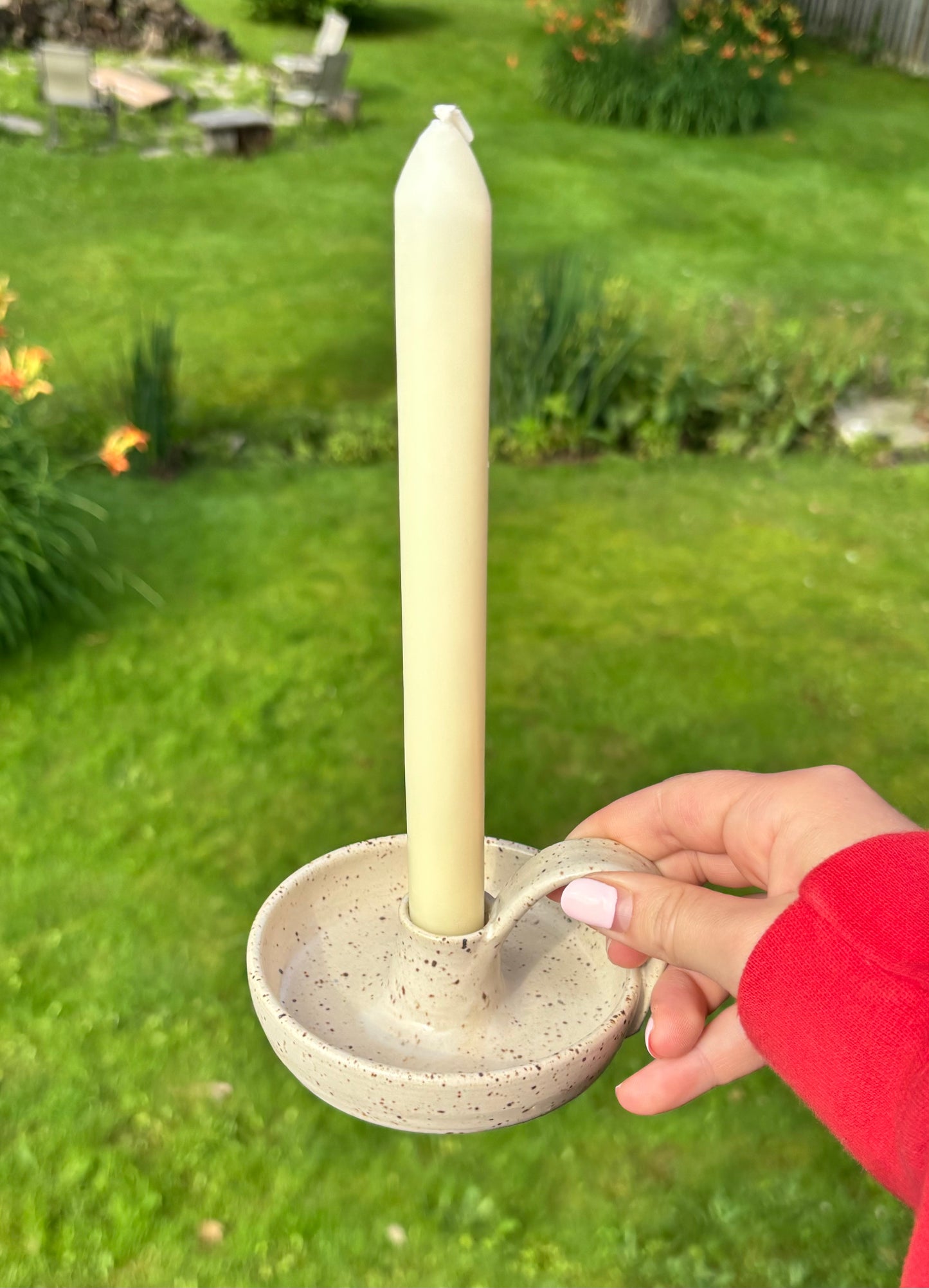 Vanilla Bean Candlestick Holders