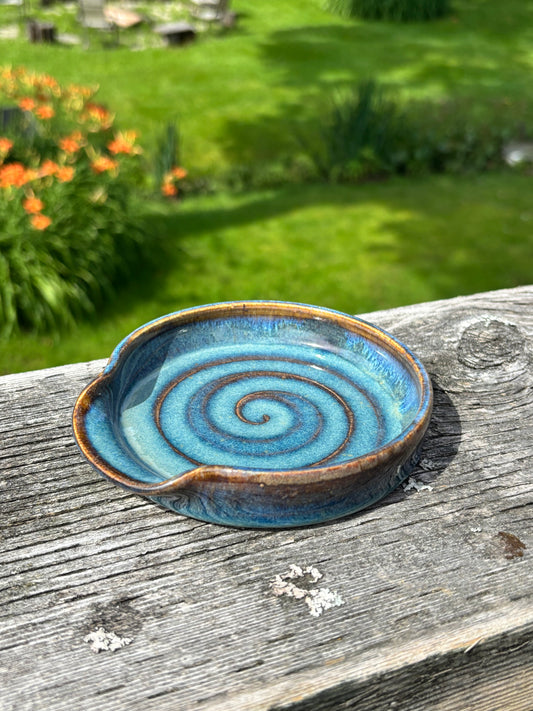 Deep Galaxy Blue Spoon Rest
