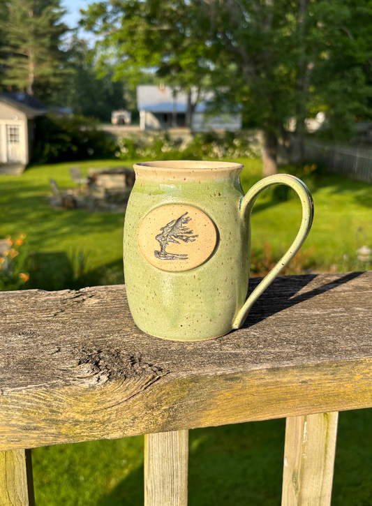 Fern Green Windswept Stamp Mug